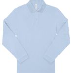 Piqué-Poloshirt mit langen Ärmeln My Polo 180 LSL Rougeblau