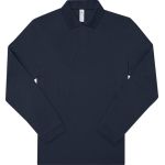 Langärmliges Piqué-Poloshirt My Polo 180 LSL Marineblau