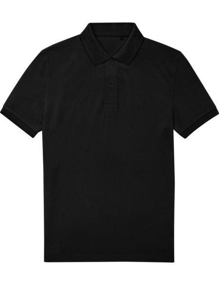 Poloshirt Piqué My Eco Polo 65/35 schwarz