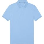 Poloshirt Piqué My Eco Polo 65/35 Lotusblau