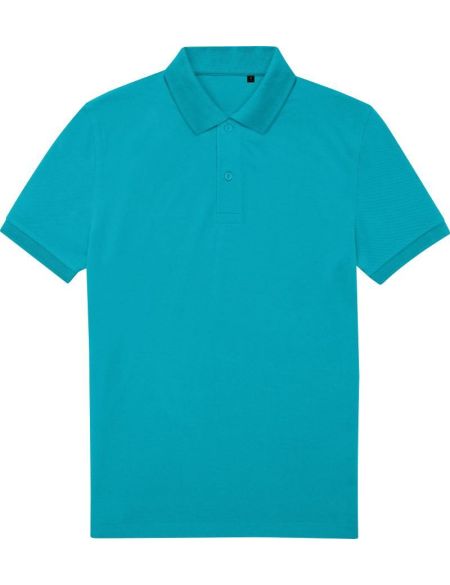 Poloshirt Piqué My Eco Polo 65/35 Pop Türkis
