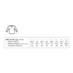 Herren-Pique-Poloshirt mit langen Ärmeln ID.001 LSL Marineblau