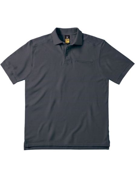 Poloshirt Piqué-Arbeit Skill Pro dunkelgrau