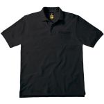 Poloshirt Piqué-Arbeit Energy Pro schwarz