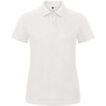 Damen-Poloshirt Piqué ID.001 Damen weiß