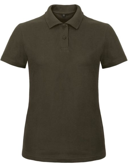 Damen-Poloshirt Piqué ID.001 Damen weiß