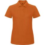 Damen-Poloshirt Piqué ID.001 orange