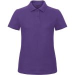 Damen-Poloshirt Piqué ID.001 lila