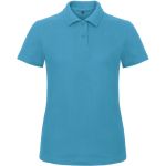 Damen-Poloshirt Piqué ID.001 Atoll