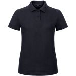 Damen-Poloshirt Piqué ID.001 Marine
