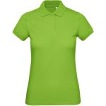 Piqué-Damen-Poloshirt aus Bio-Baumwolle Inspire Polo Damen Orchideengrün