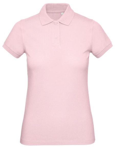 Poloshirt Damen Piqué aus Bio-Baumwolle Inspire Polo orchid pink