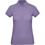 Damen-Piqué-Poloshirt aus Bio-Baumwolle Inspire Polo Millennial Flieder