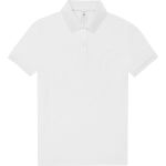 Damen-Piqué-Poloshirt aus schwerer Baumwolle My Polo 210 Damen weiß