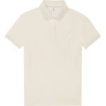 Damen-Piqué-Poloshirt aus schwerer Baumwolle My Polo 210 women offwhite
