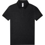 Damen-Piqué-Poloshirt aus schwerer Baumwolle My Polo 210 Women Heather Tarmac