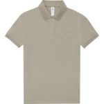 Women's piqué polo shirt from heavy cotton My Polo 210 women amalfi grey