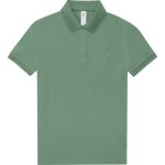 Damen-Piqué-Poloshirt aus schwerer Baumwolle My Polo 210 Damen Amalfigrün