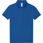 Damen-Piqué-Poloshirt aus Bio-Baumwolle Inspire Polo Königsblau