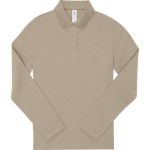 Damen-Piqué-Poloshirt mit langen Ärmeln My Polo 180 LSL Damen Mastix