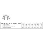 Damen-Piqué-Poloshirt mit langen Ärmeln My Polo 180 LSL Damen Röstkaffee