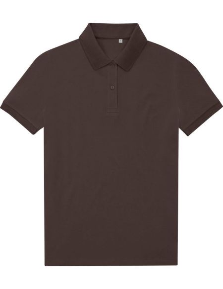 Damen-Sportpoloshirt My Eco Polo 65/35 Damen weiß