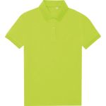 Damen-Sportpoloshirt My Eco Polo 65/35 Damen Acid Lime