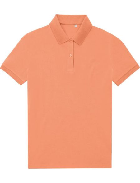 Damen-Sportpoloshirt My Eco Polo 65/35 Damen Melone Orange