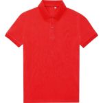 Damen-Sportpoloshirt My Eco Polo 65/35 Damen rot