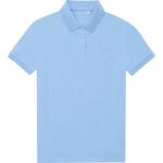Sportliches Damen-Poloshirt My Eco Polo 65/35 Lotusblau