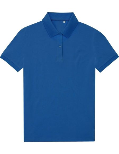 Sportliches Damen-Poloshirt My Eco Polo 65/35 Königsblau