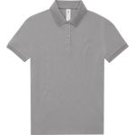 Damen-Poloshirt Piqué My Polo 180 Damen Sport Grau