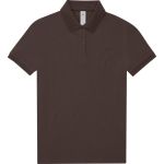 Damen-Poloshirt Piqué My Polo 180 Damen Röstkaffee