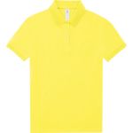 Damen-Poloshirt Piqué My Polo 180 Damen solargelb
