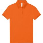 Damen-Poloshirt Piqué My Polo 180 Damen reinorange