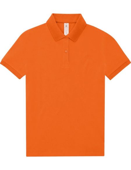 Damen-Poloshirt Piqué My Polo 180 Damen reinorange