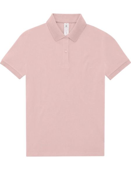 Damen-Poloshirt Piqué My Polo 180 Damen Blush Pink