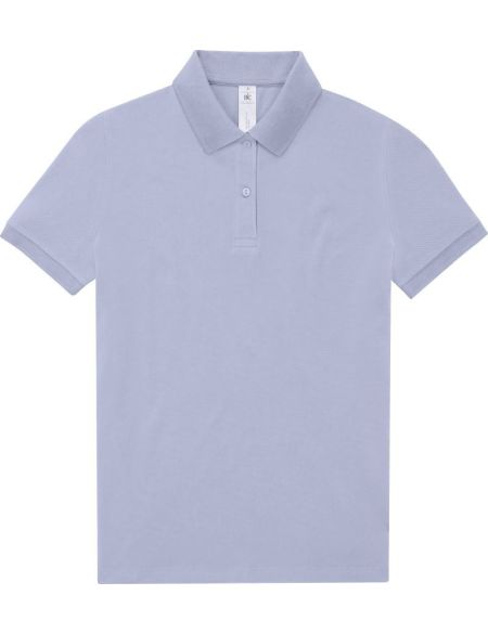 Damen-Poloshirt Piqué My Polo 180 Damen Lavendel