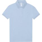 Damen-Poloshirt Piqué My Polo 180 Damen Blushblau