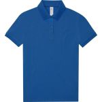 Damen-Poloshirt Piqué My Polo 180 Damen Königsblau