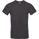 T-Shirt aus schwerer Baumwolle E190 in Used-Schwarz