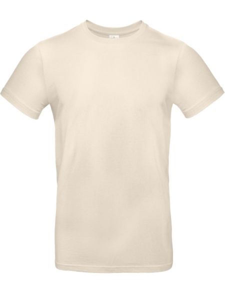 T-Shirt aus schwerer Baumwolle E190 natur