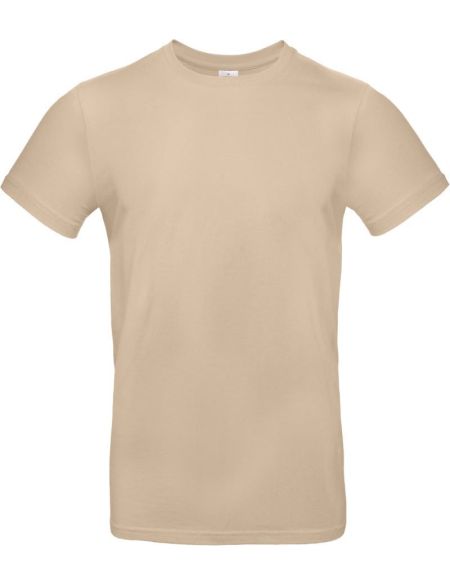 T-Shirt aus schwerer Baumwolle E190 Sand