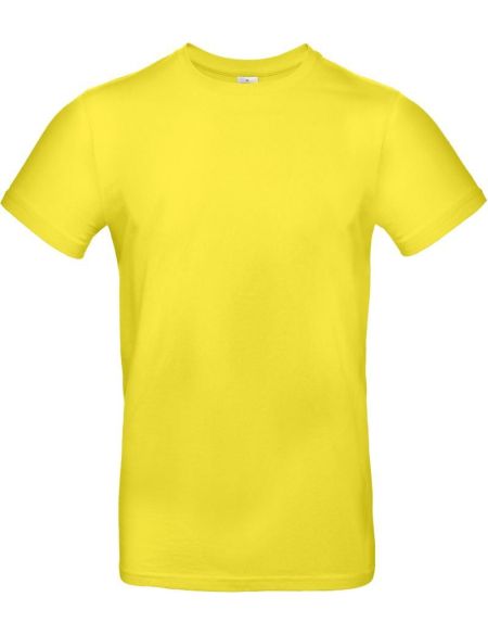 T-Shirt aus schwerer Baumwolle E190 Solargelb