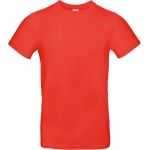 T-Shirt aus schwerer Baumwolle E190 Sunset Orange