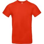 T-Shirt aus schwerer Baumwolle E190 feuerrot