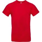 Schweres Baumwoll-T-Shirt E190 rot