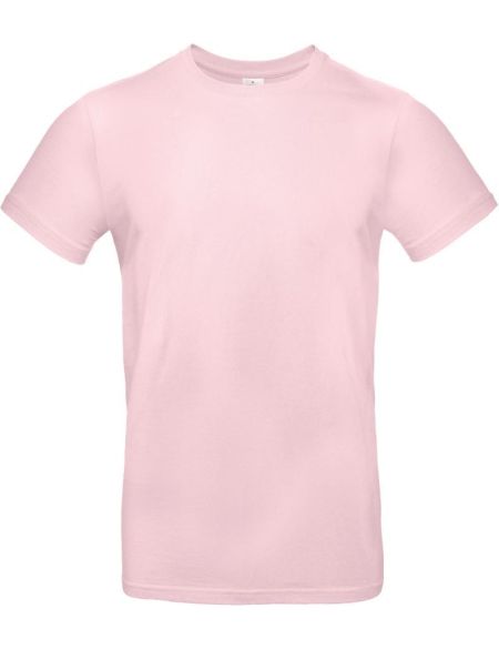 T-Shirt aus schwerer Baumwolle E190 Orchideenrosa