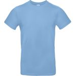 T-Shirt aus schwerer Baumwolle E190 himmelblau