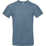 T-Shirt aus schwerer Baumwolle E190 steinblau